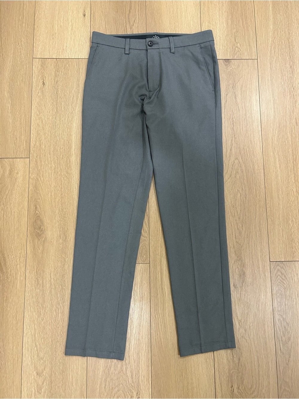 Haggar Men's Gray Dress Pants - Tailored Straight
